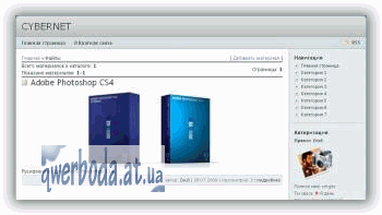 Шаблон Cybernet